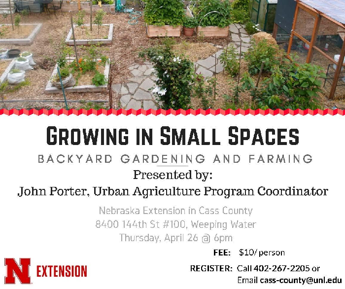 Growing in small spaces