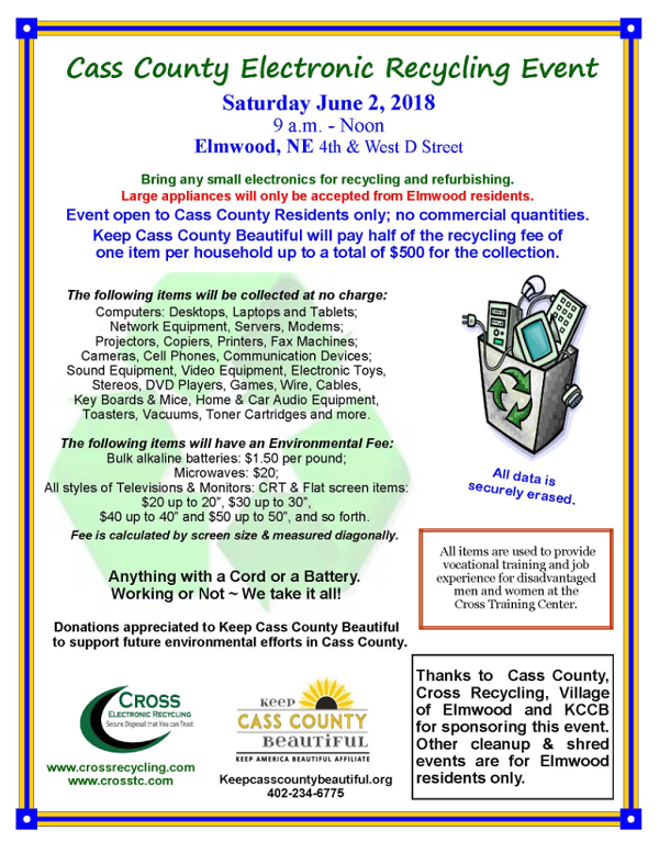 Cass County Recycling Event 0602