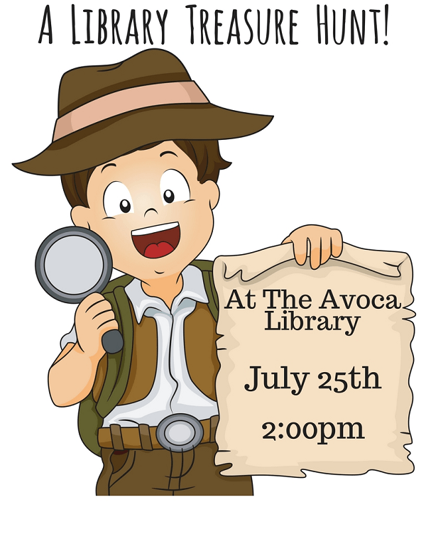 A Library Treasure Hunt fb