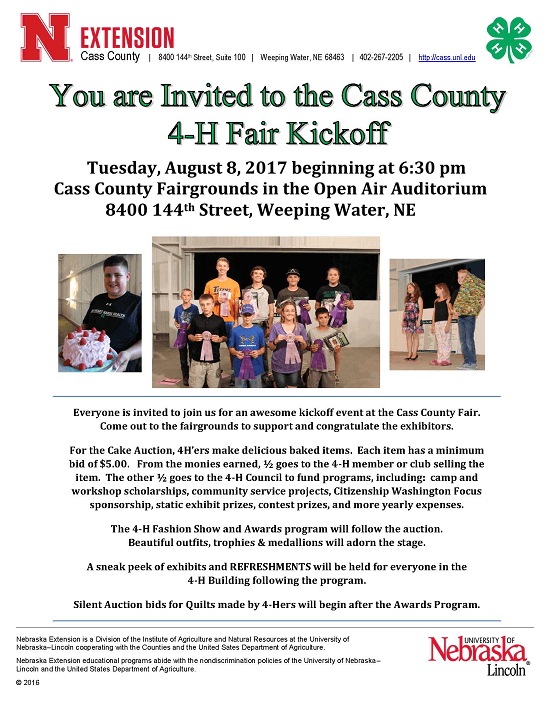 Cake Auction Flyer 2017 2