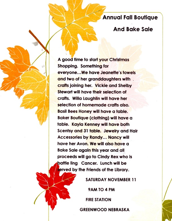 Greenwood Fall Boutiq 1111